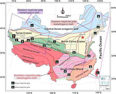 Spatial-temporal distribution, metallogenic mechanisms and genetic types of nephrite jade deposits in China